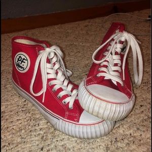 Red Hightop PF Flyers